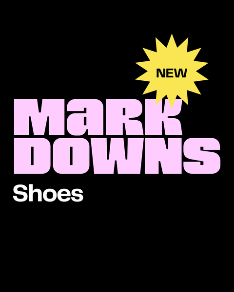 New Shoe Markdowns.