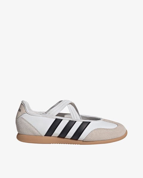 An adidas slip-on sneaker.