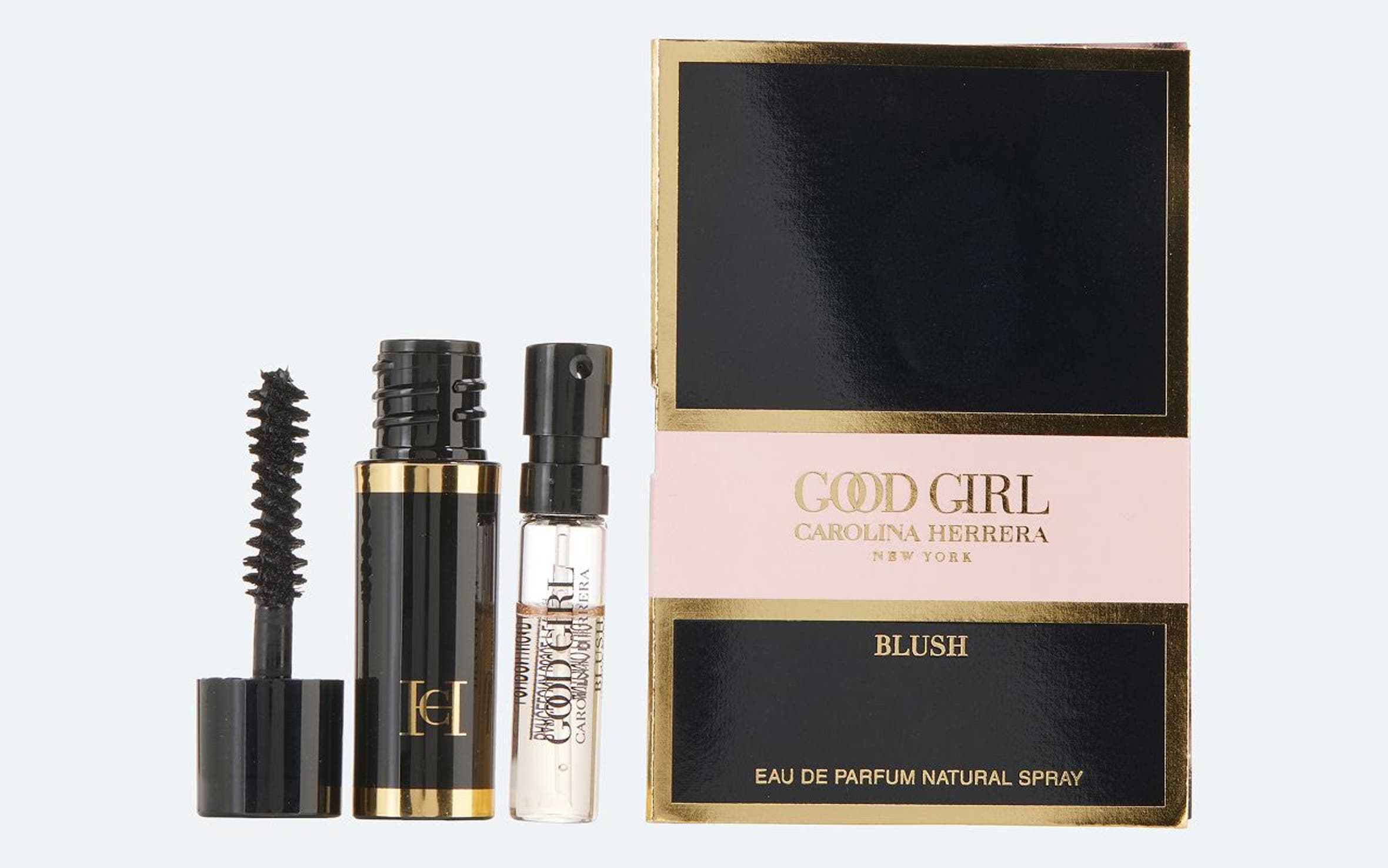 Carolina Herrera gift with purchase.