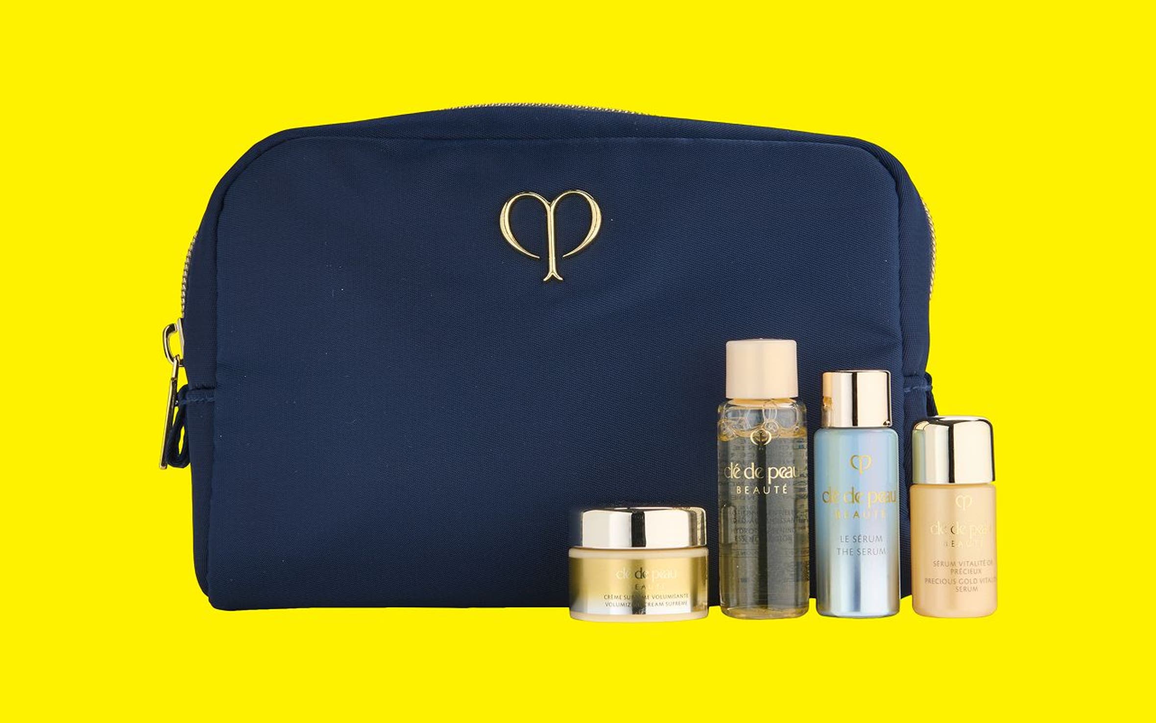 Clé de Peau Beauté gift with purchase.