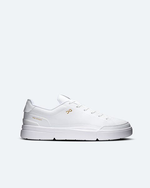 On sneaker.