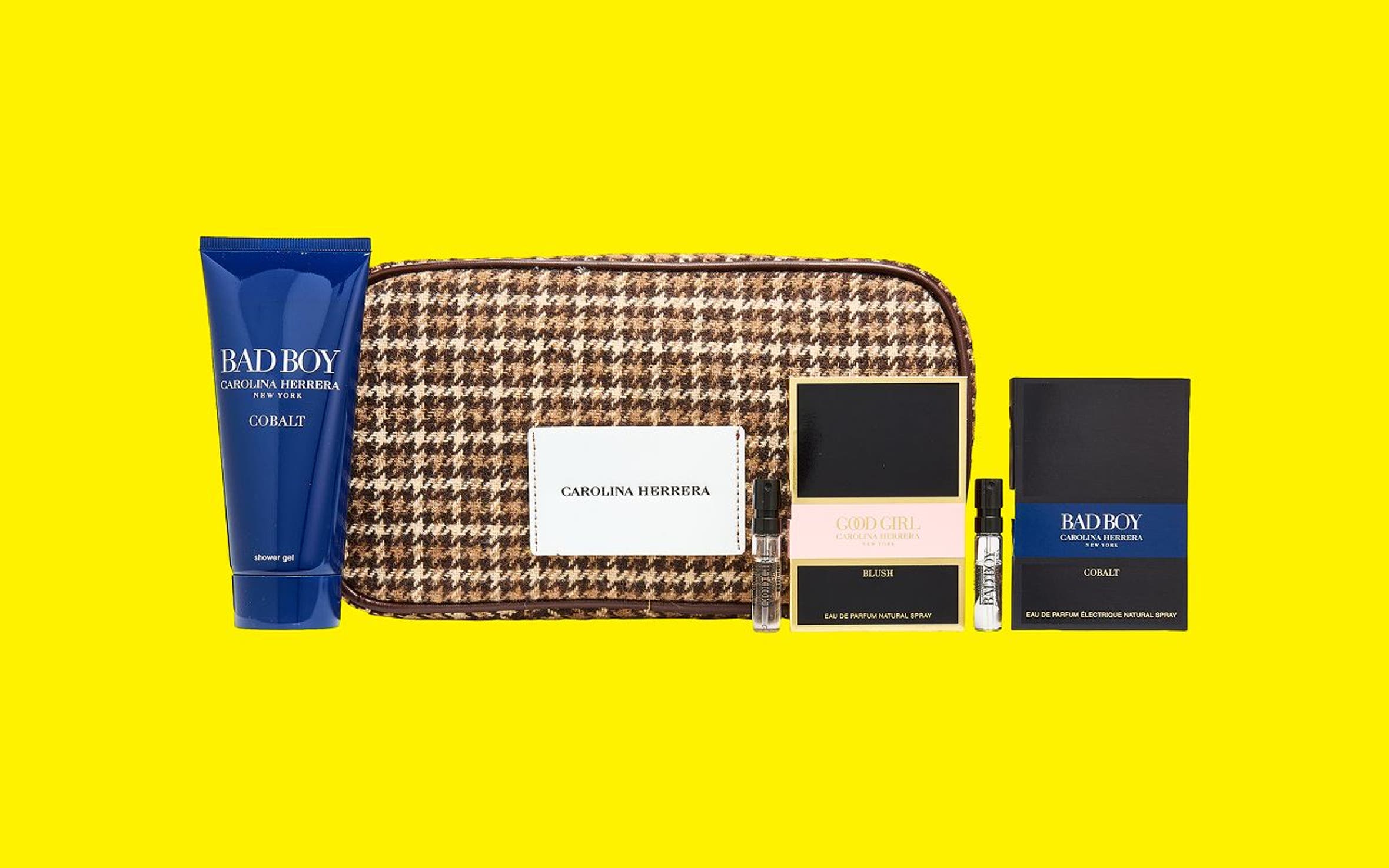 Carolina Herrera gift with purchase.