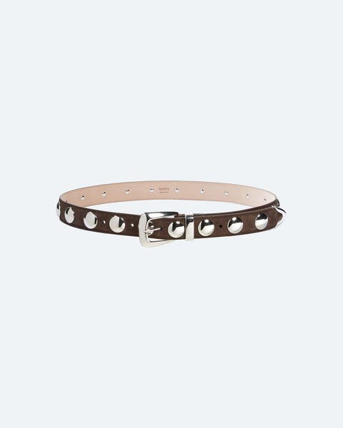 Brown belt by Khaite.