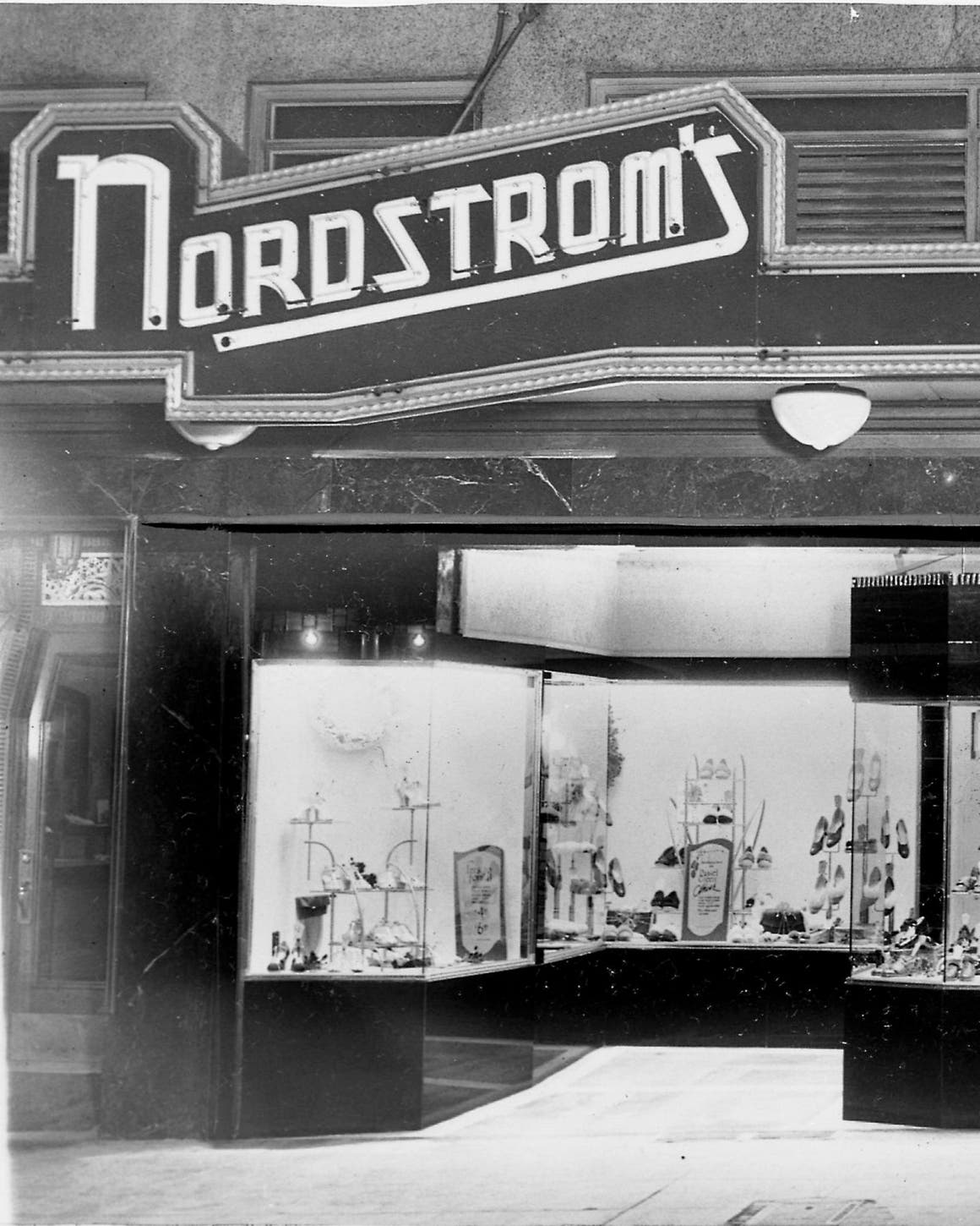 Nordstrom storefront in 1923.