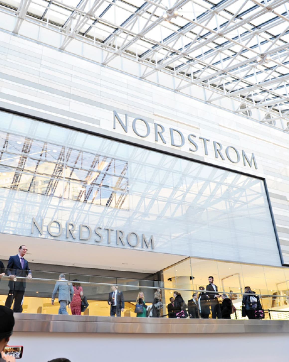 Nordstrom opens its first international store at Chinook Centre in Calgary, Canada.