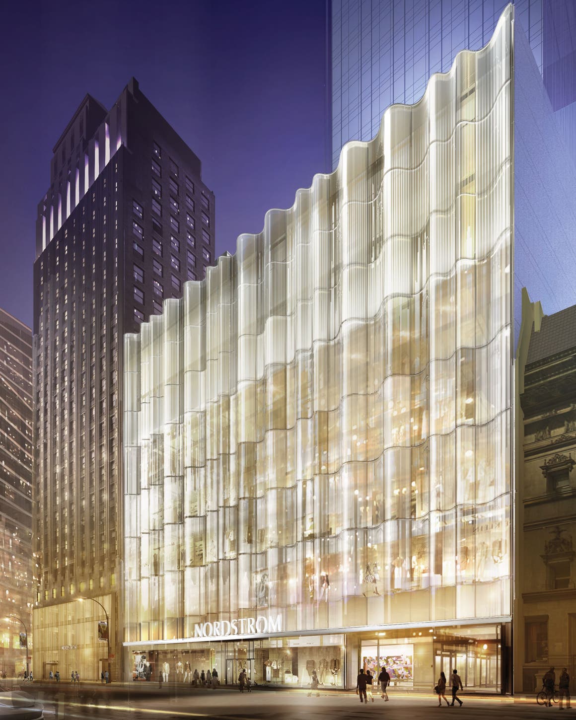 Nordstrom opens its New York City Flagship at 57th and Broadway, driving the largest opening-day sales in company history.