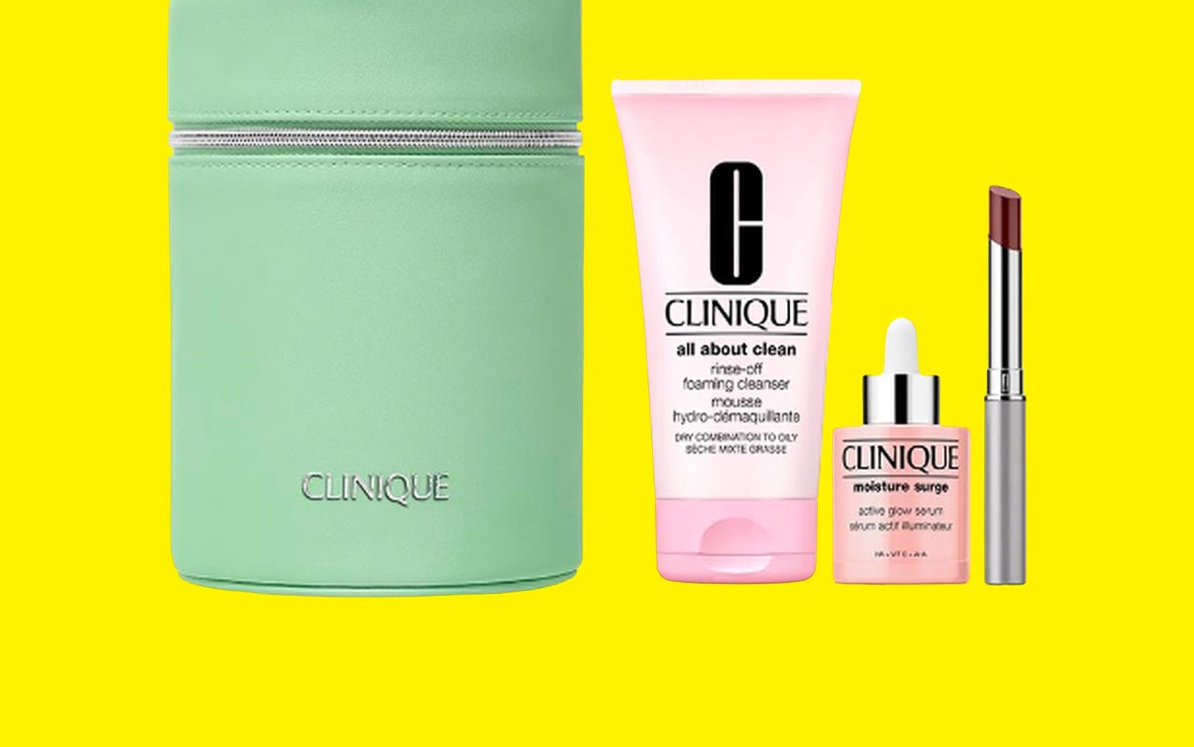 Clinique gift with purchase.