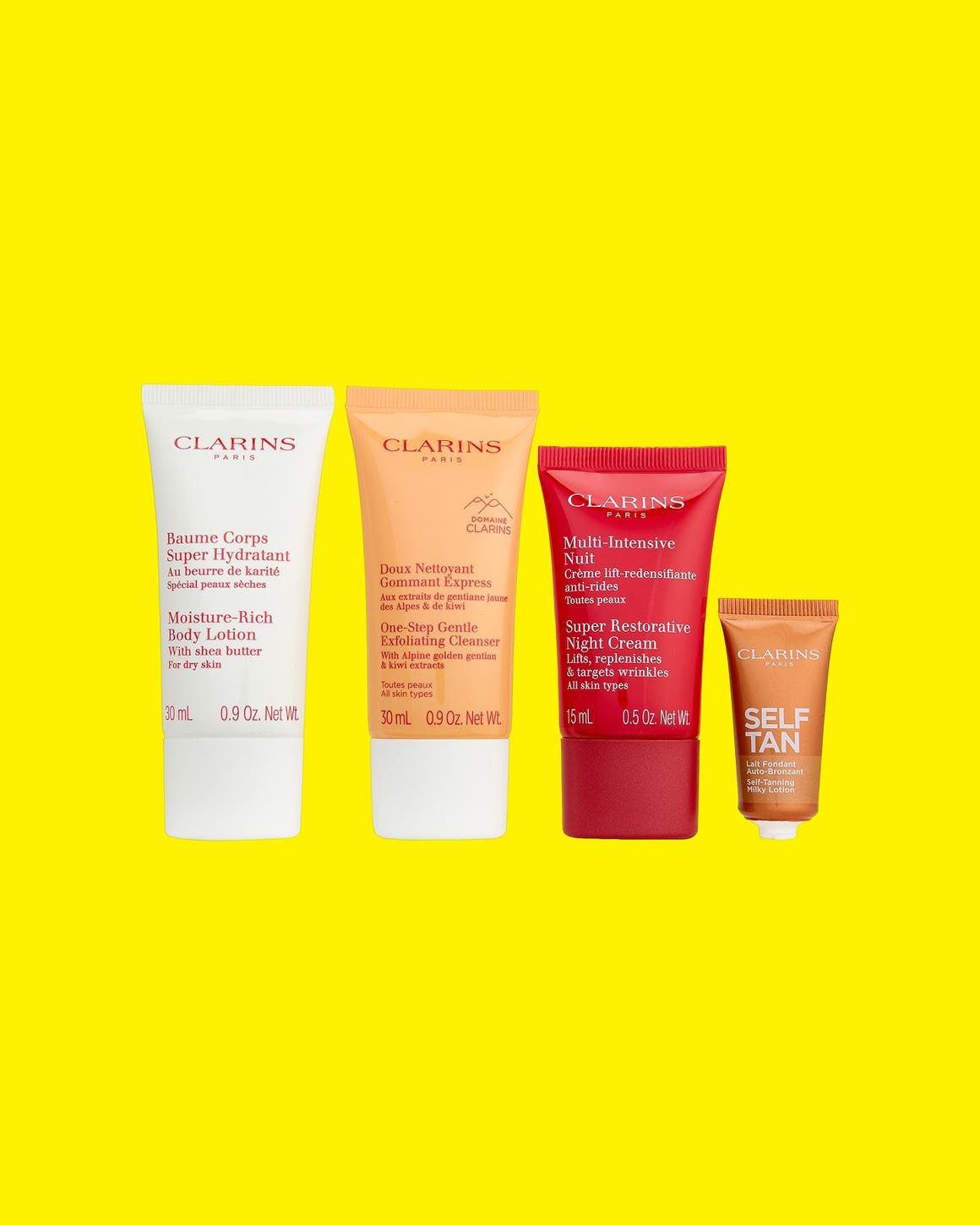 Clarins gift with purchase.