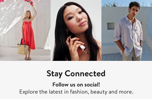 Stay connected. Follow us on social!