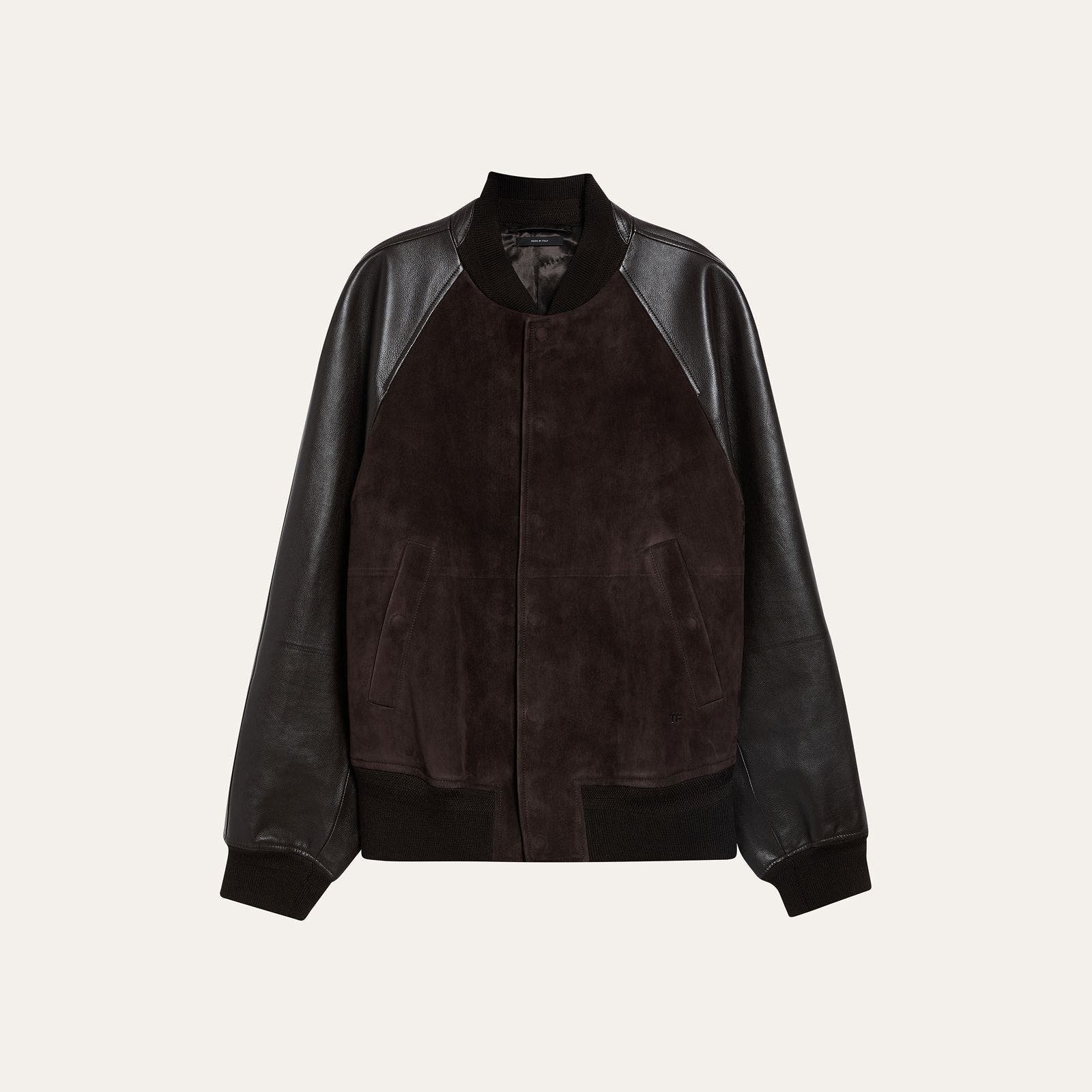 Image of Men's Tom Ford bomber jacket.
