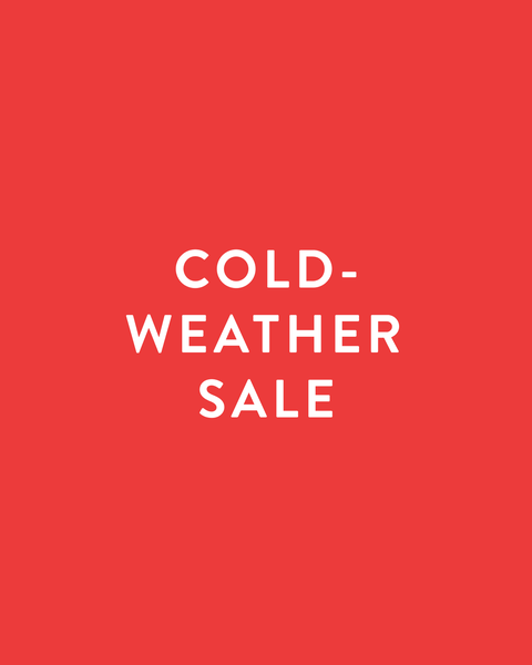 Cold-weather sale.