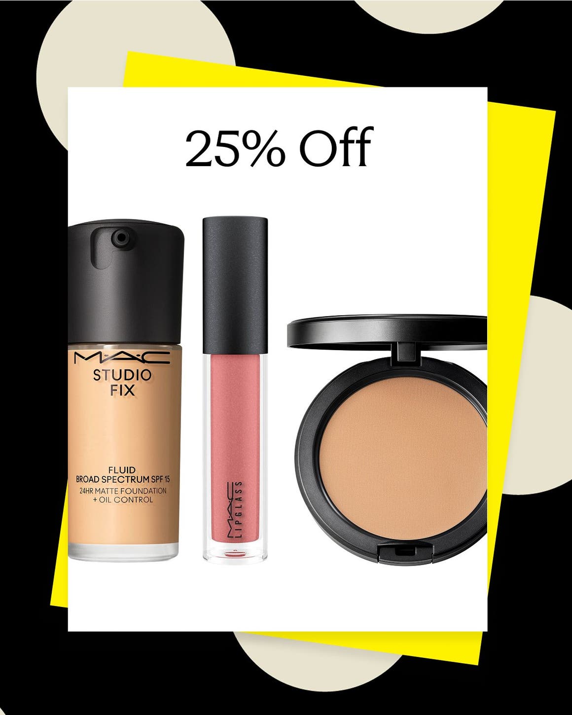 MAC makeup products.