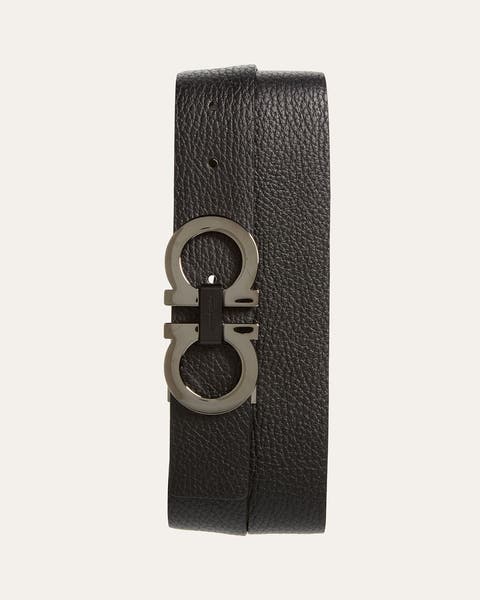 Image of men's Ferragamo belt.