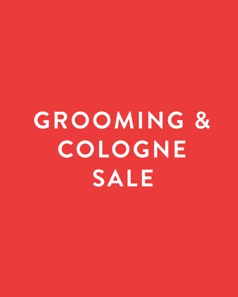 Grooming & Cologne Sale.