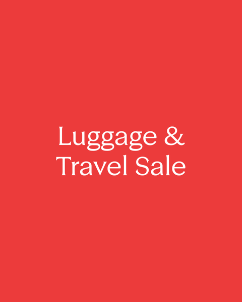 Luggage & Travel Sale.
