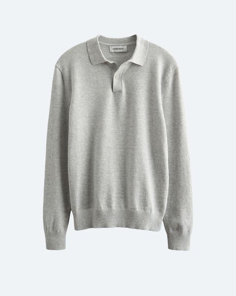A gray sweater for boys.