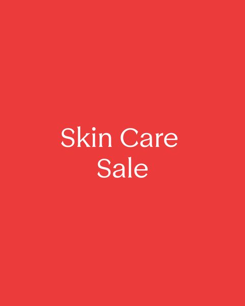 Skin Care Sale.
