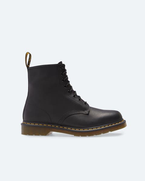 Dr. Martens combat boot.