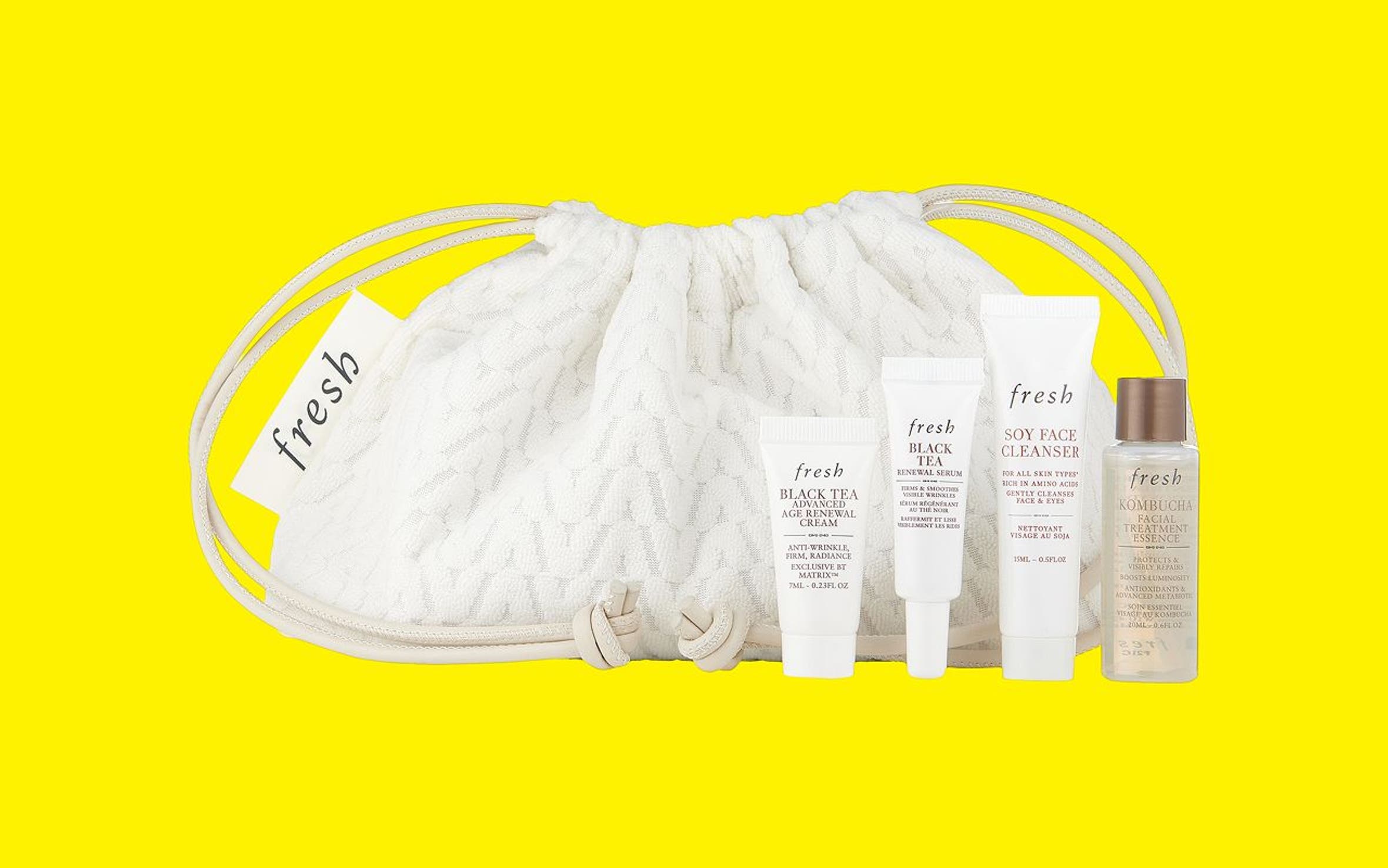 Fresh gift with purchase.