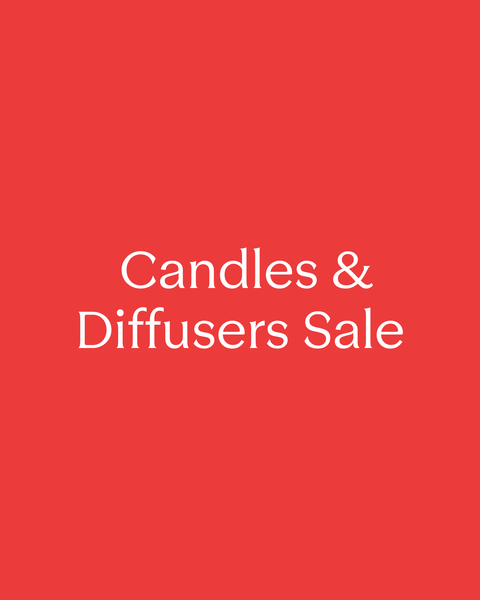 Candles & Diffusers Sale.
