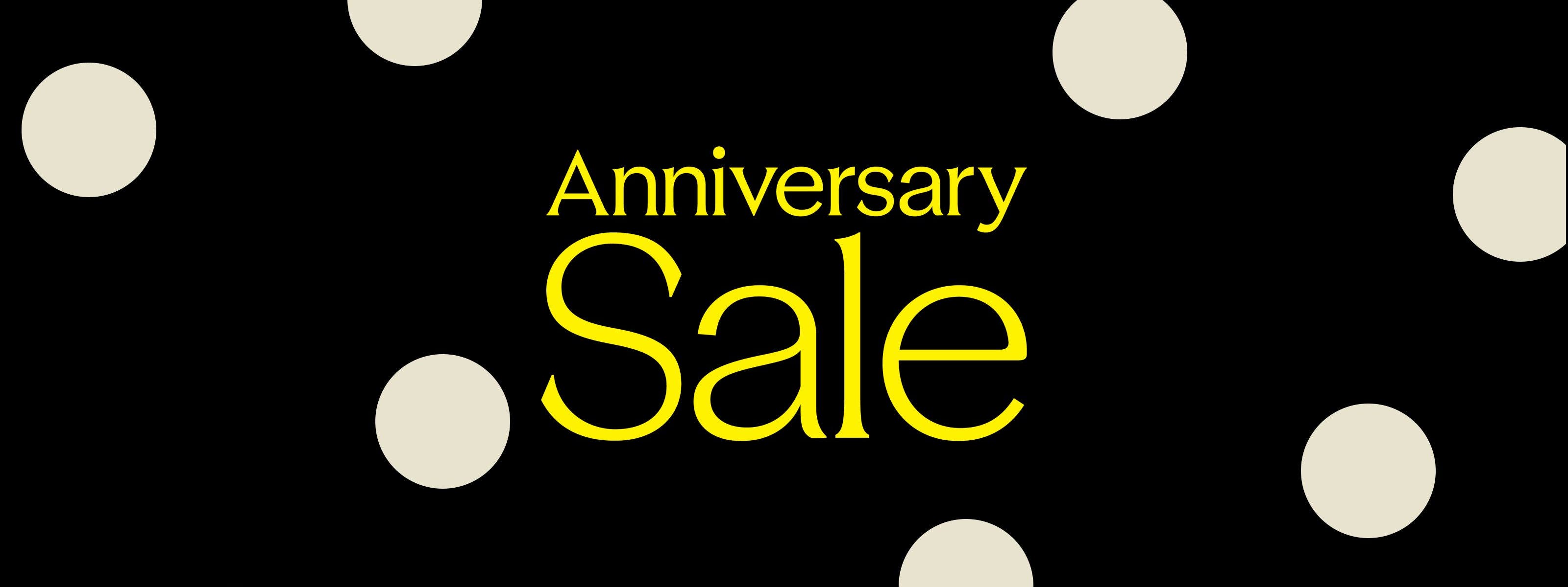 Anniversary Sale.