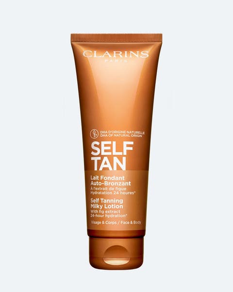 Clarins tanning lotion.