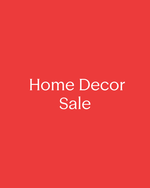 Home Decor Sale.