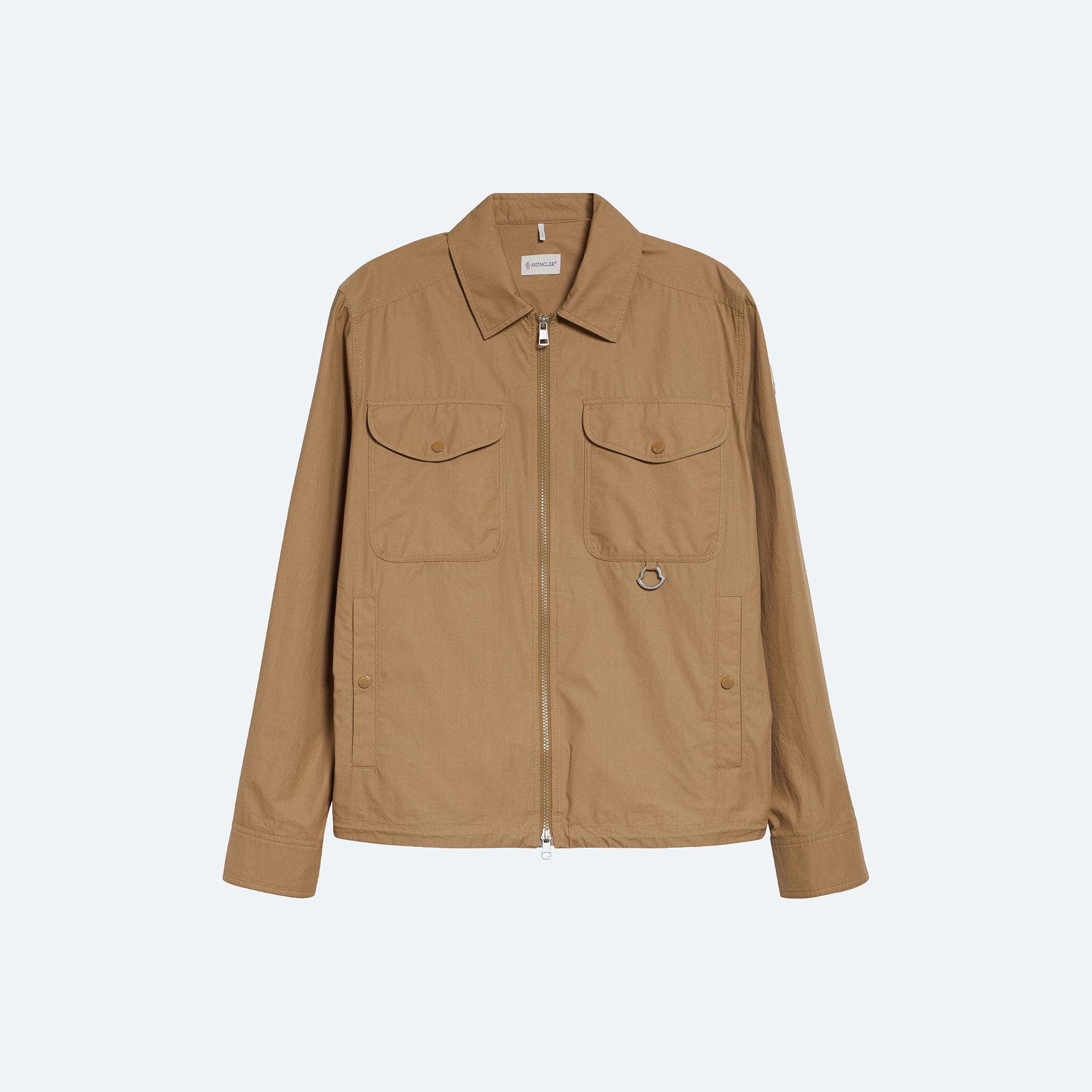 A tan filed jacket. 