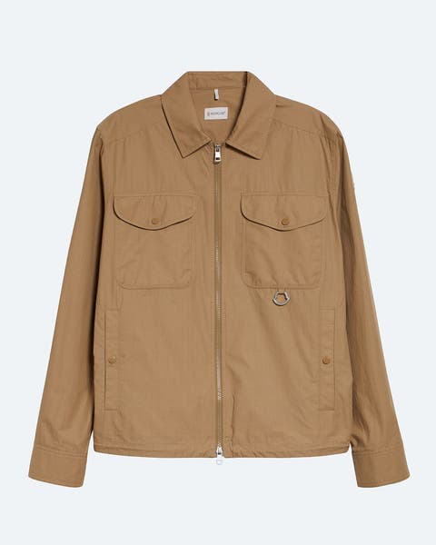 A tan filed jacket.