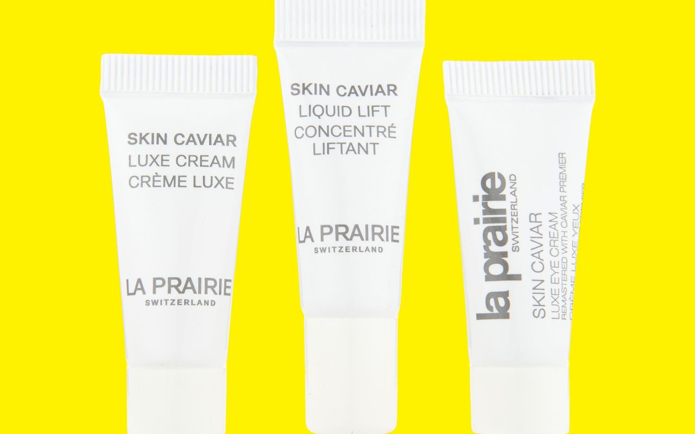 La Prairie gift with purchase.