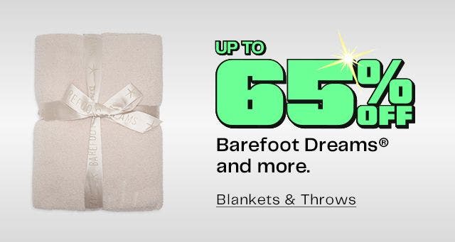  Home Throws/Blankets Up to 65% Off