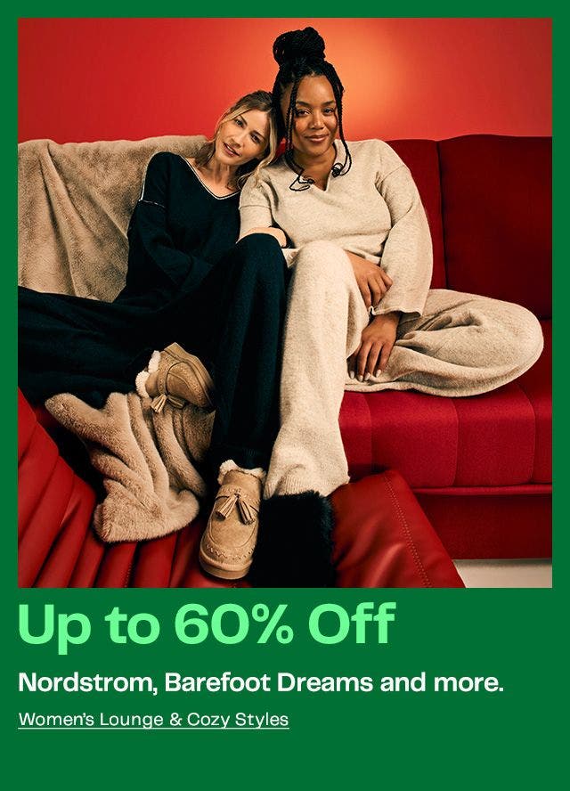 Womens Cozy Apparel + Accessories