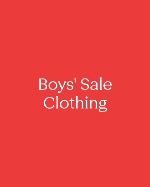 Boys' Sale Shoes.