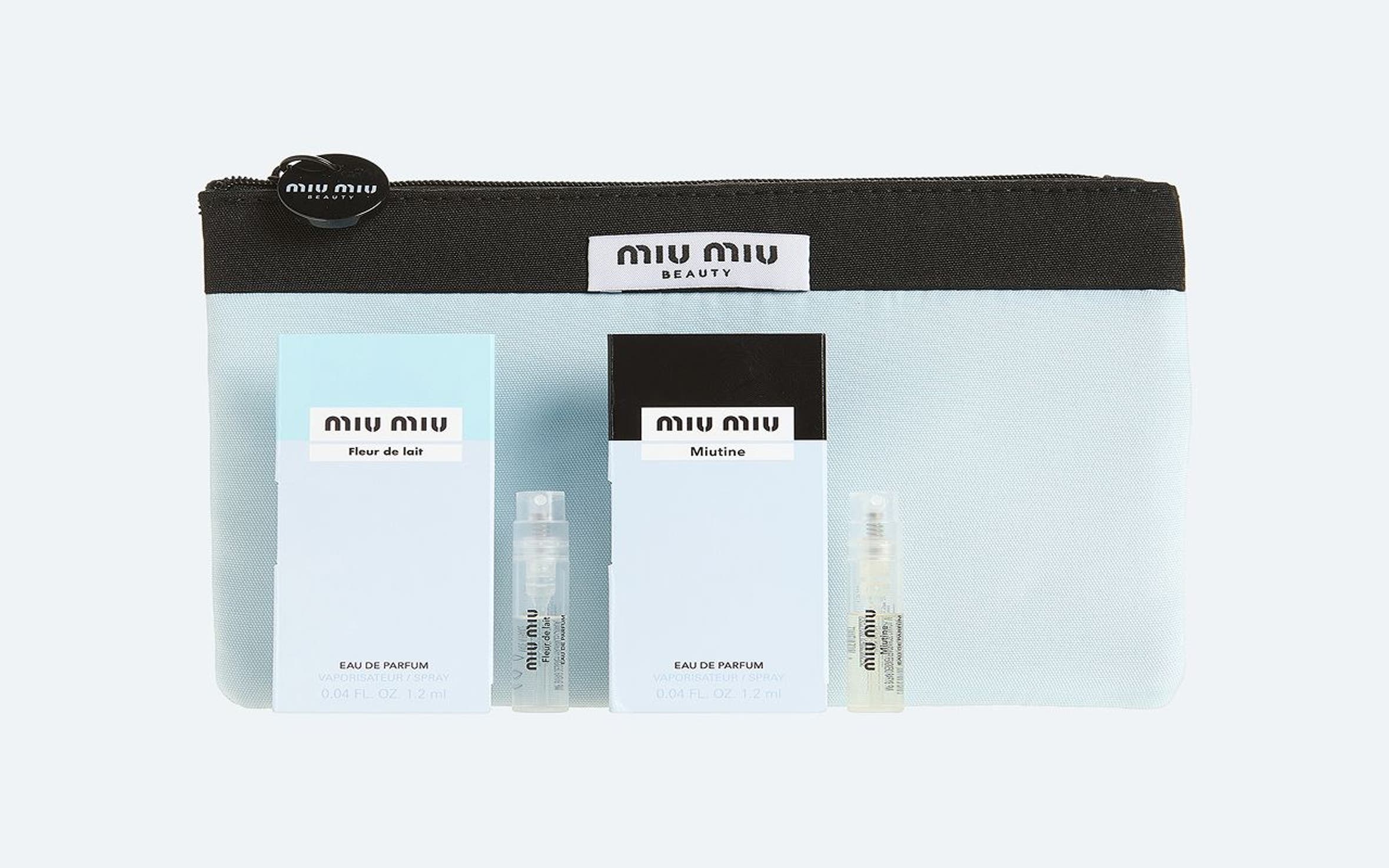 Miu Miu gift with purchase.