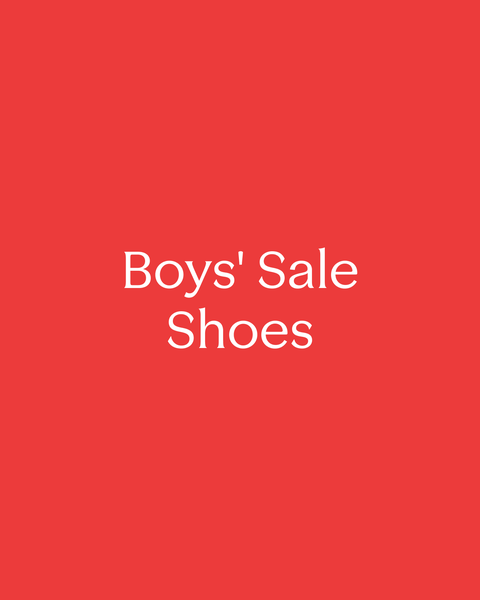 Boys' Sale Shoes.