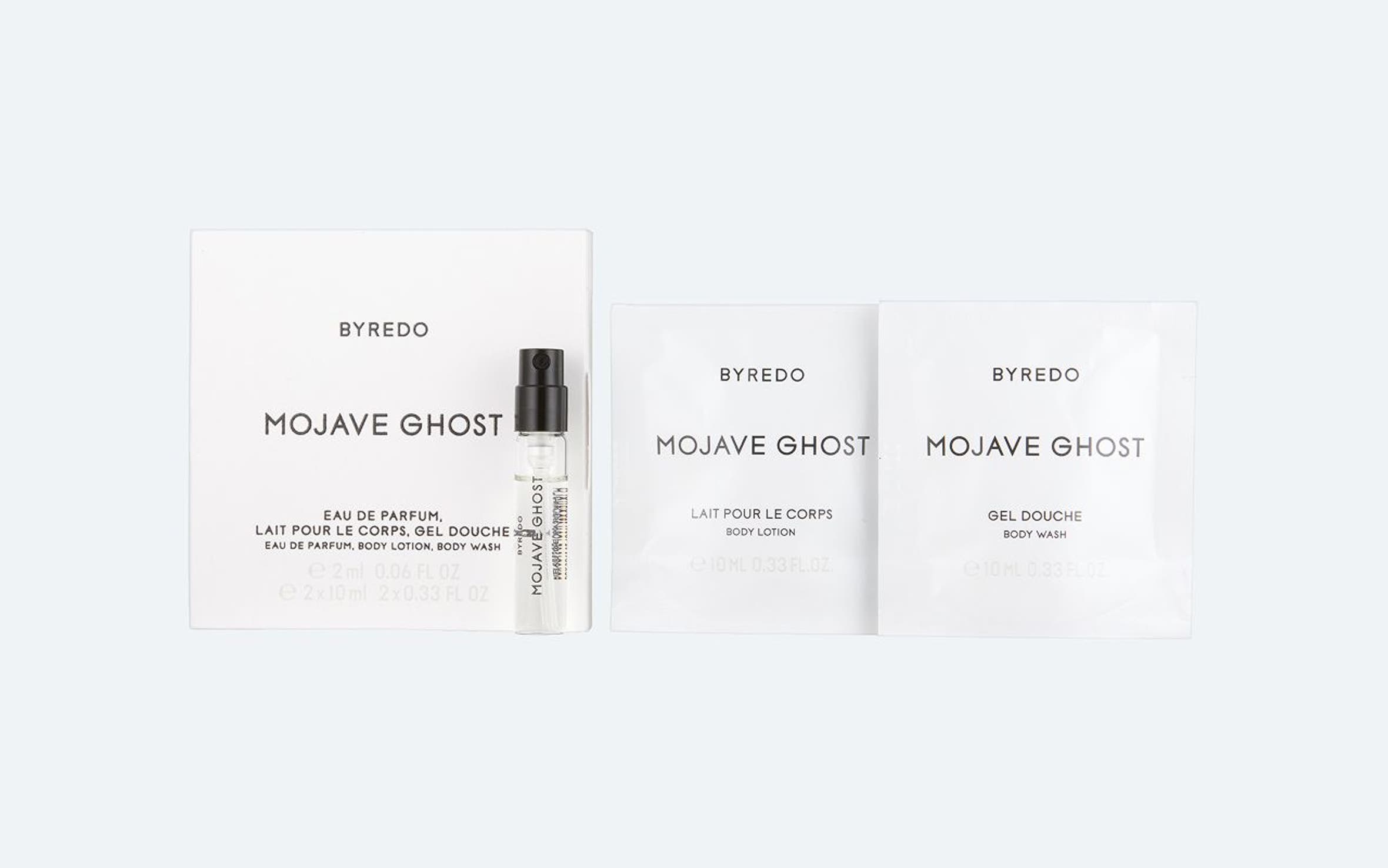 BYREDO gift with purchase.