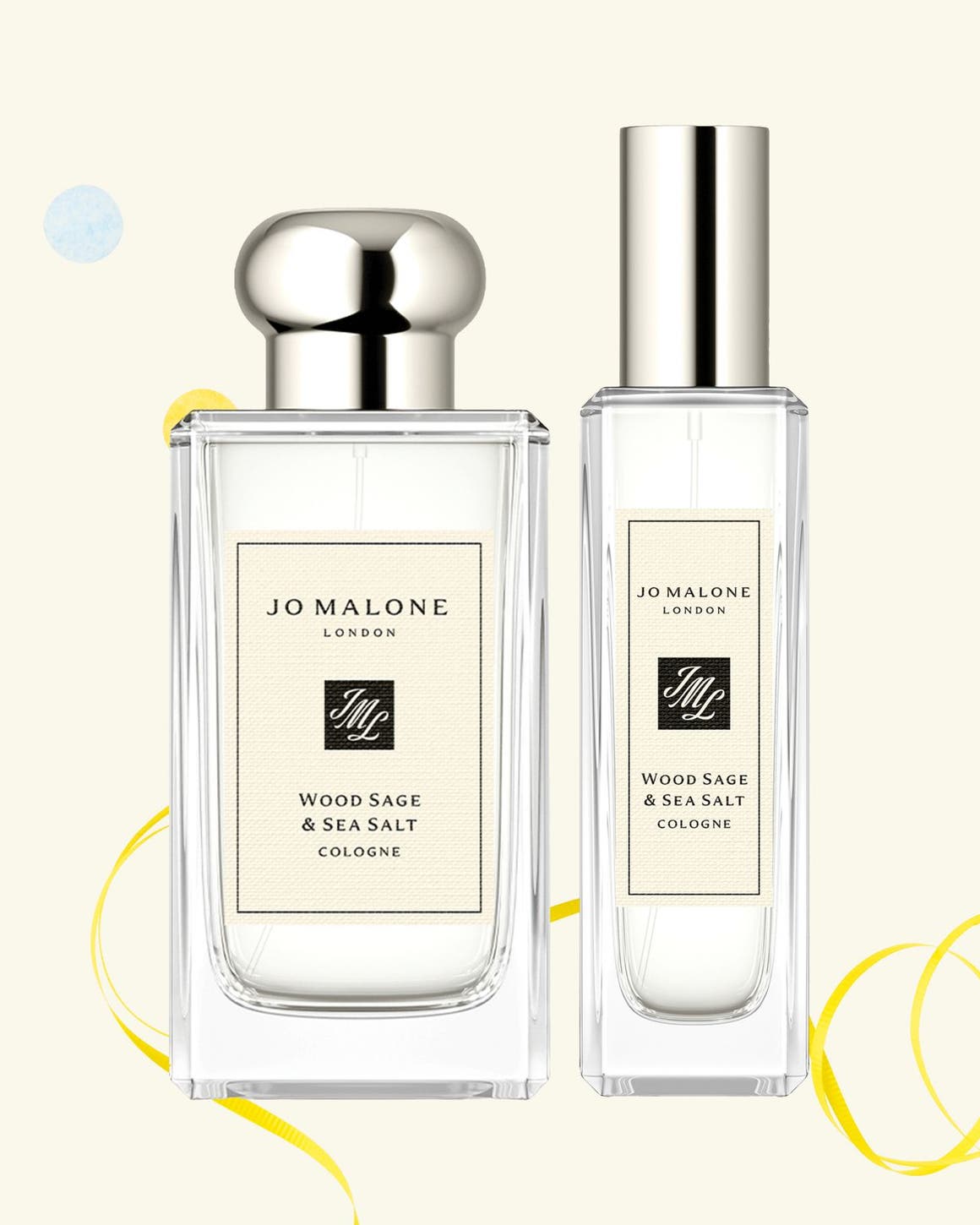 Bottles of Jo Malone London fragrance.