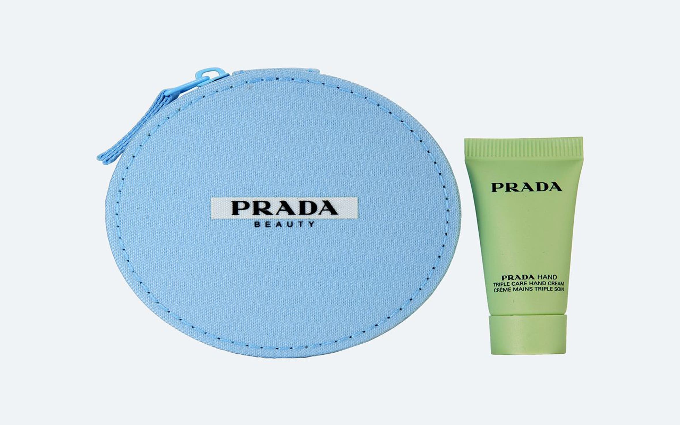 Prada gift with purchase.
