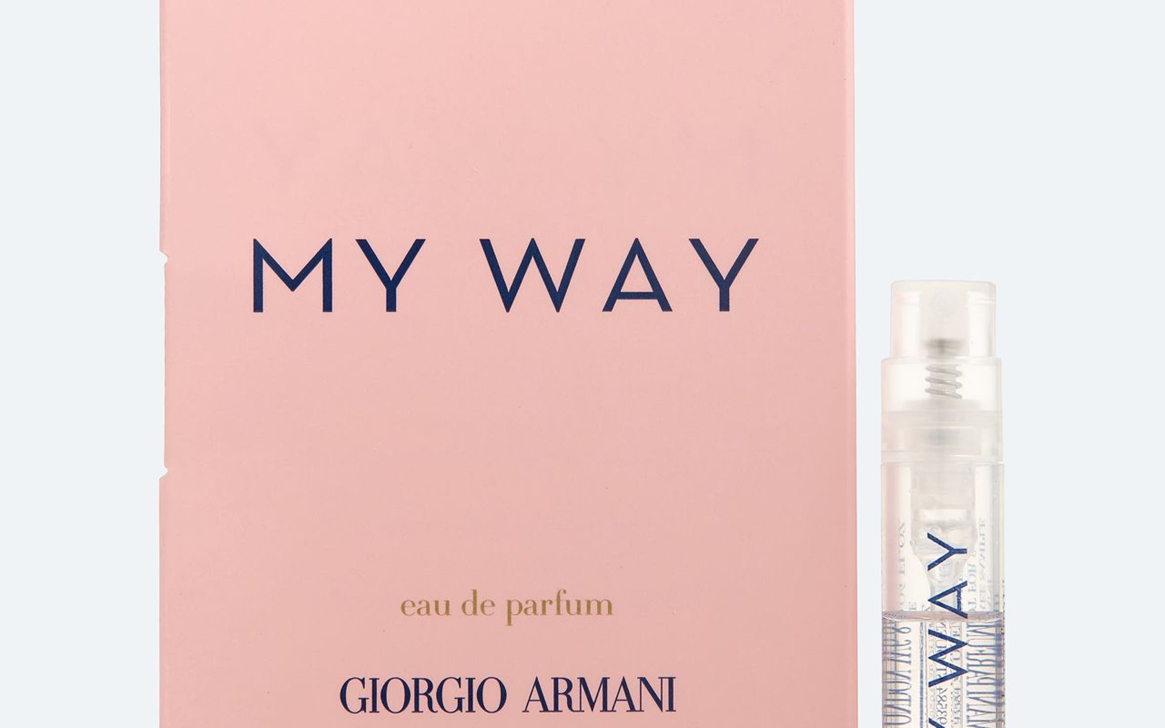ARMANI gift with purchase.