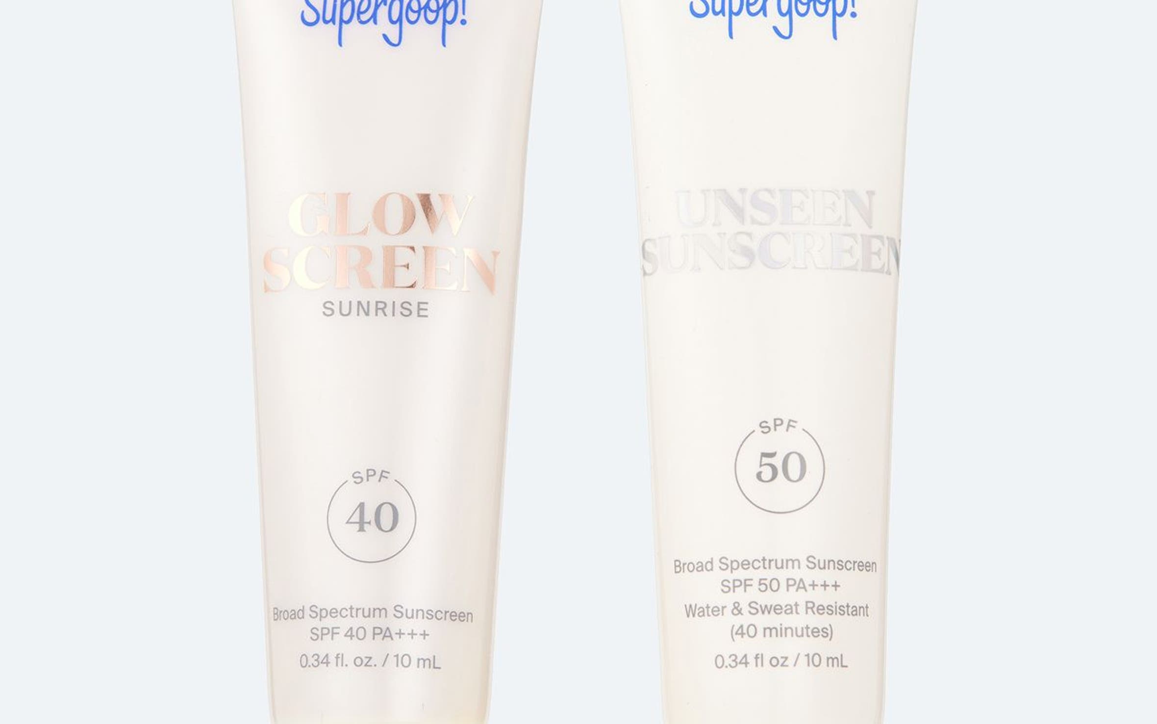 Supergoop! gift with purchase.