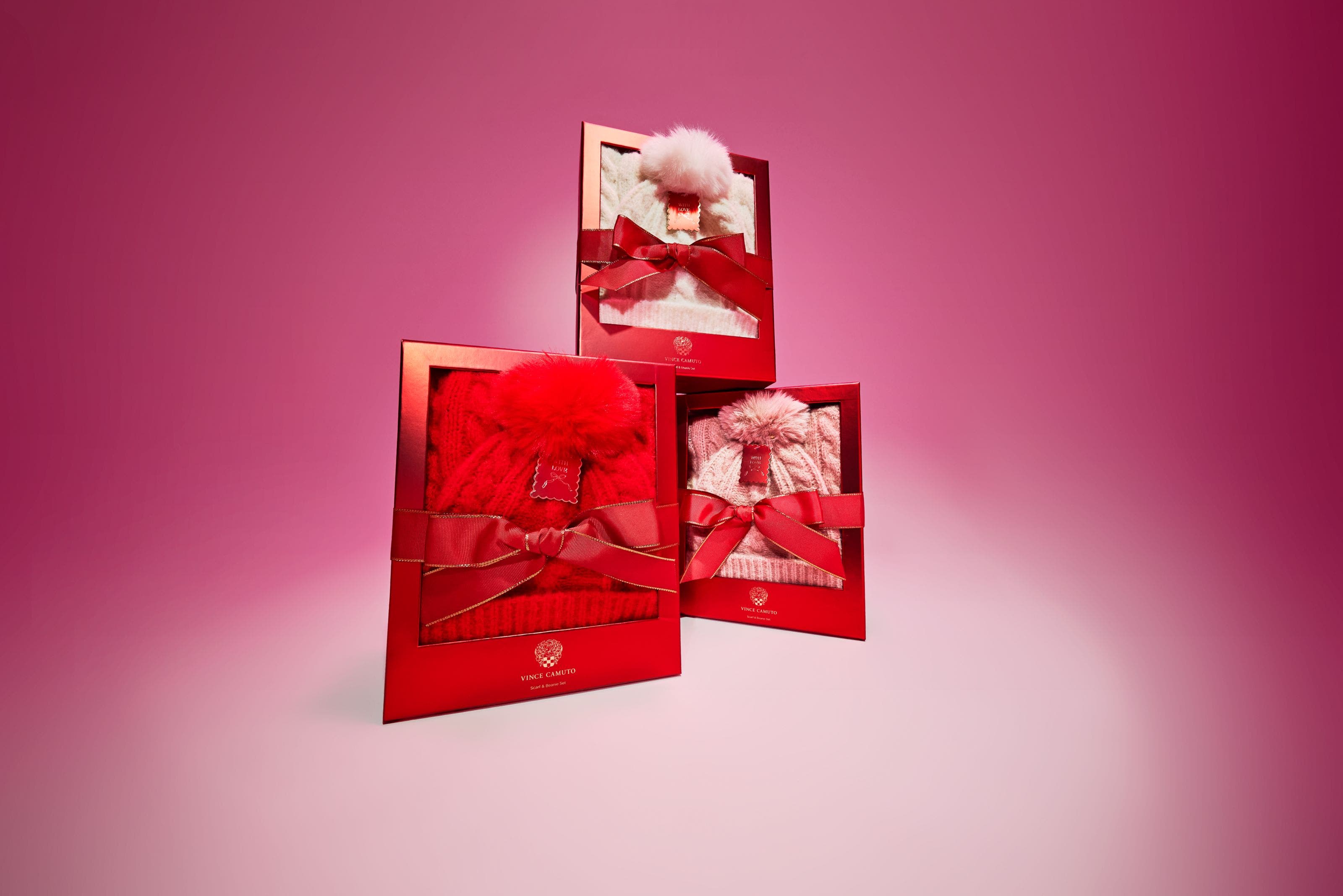 Three gift sets.