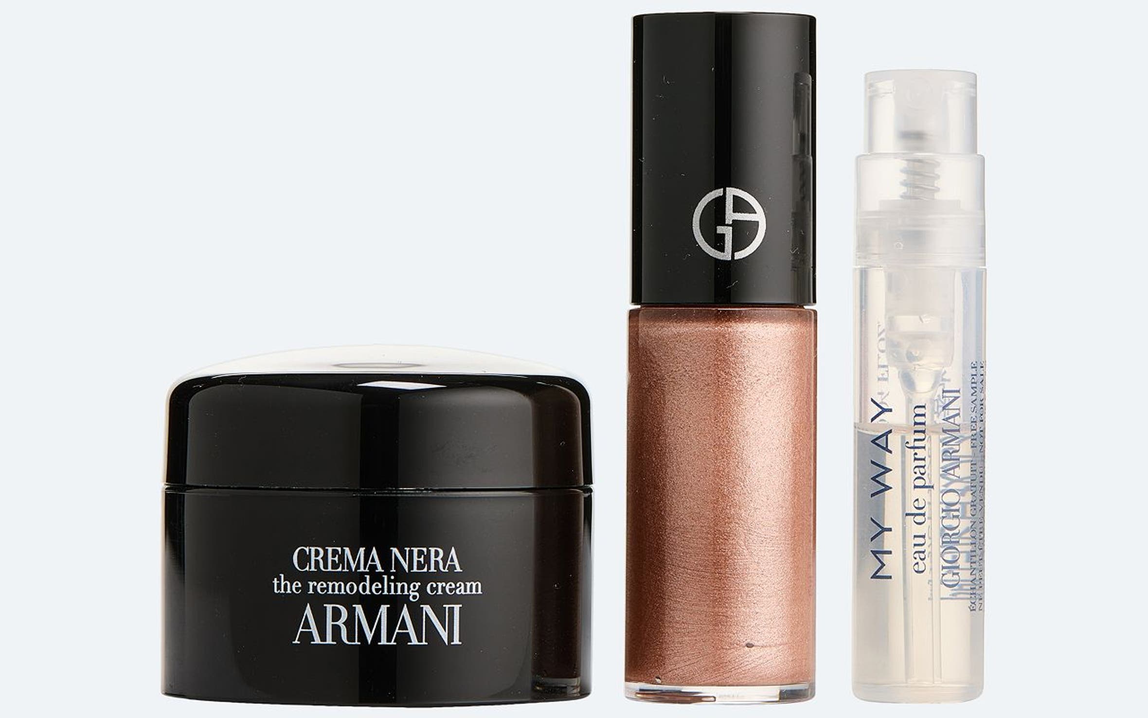 ARMANI gift with purchase.