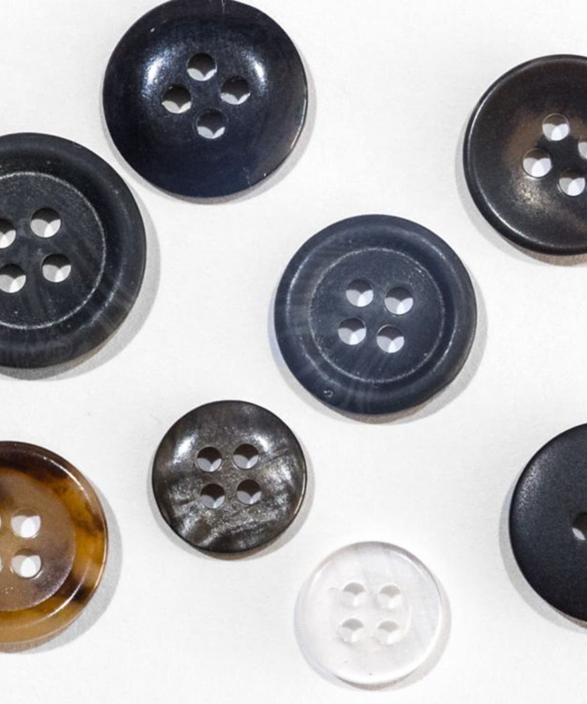 A selection of buttons.