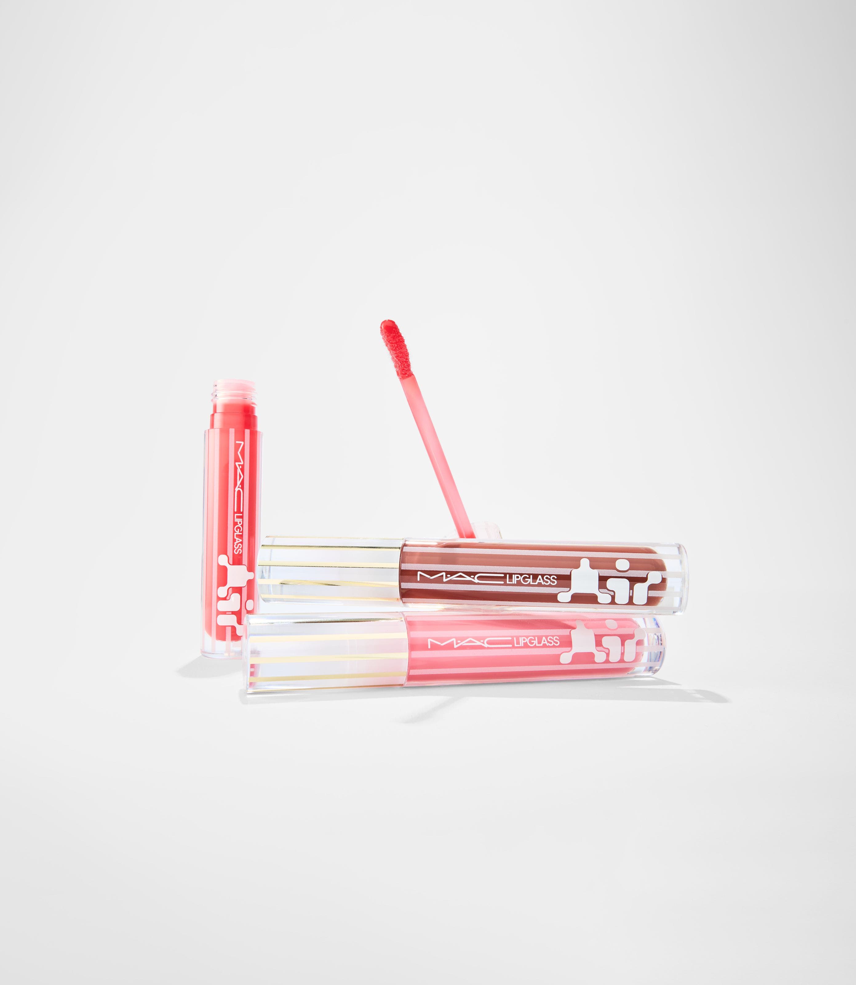 A trio of lip glosses. 