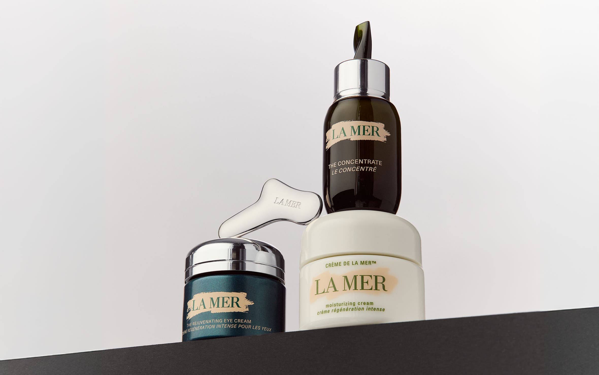A beauty exclusive skin care set from La Mer.