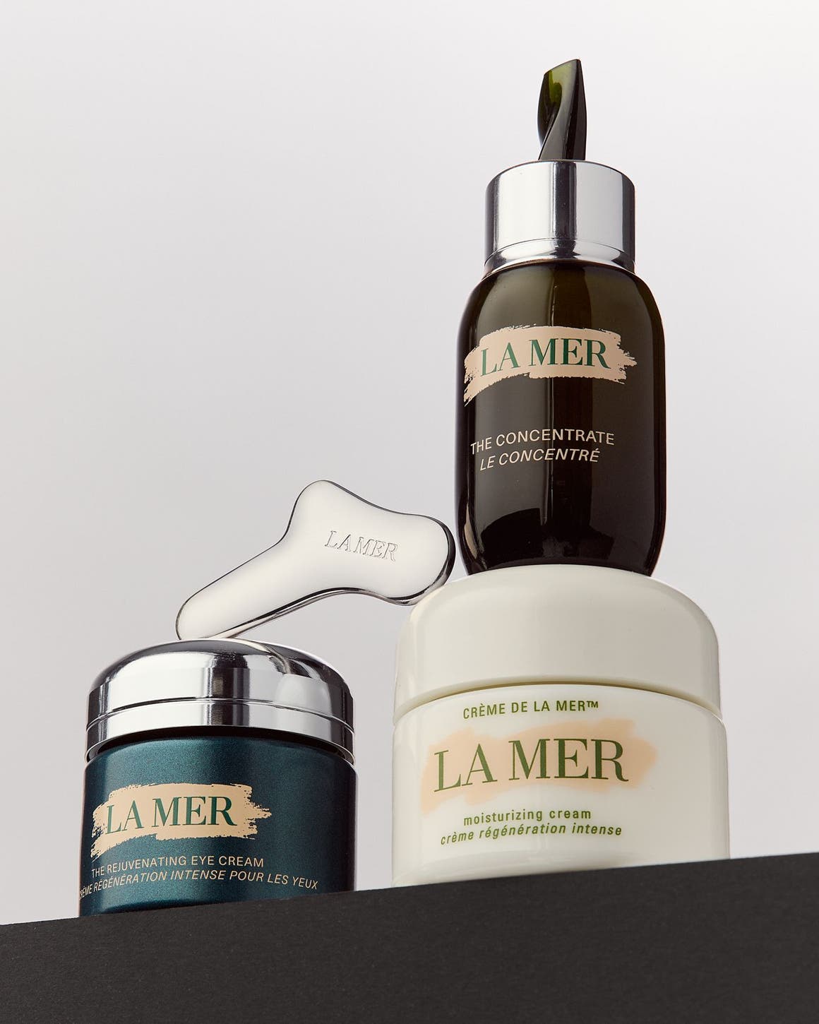 A beauty exclusive skin care set from La Mer.