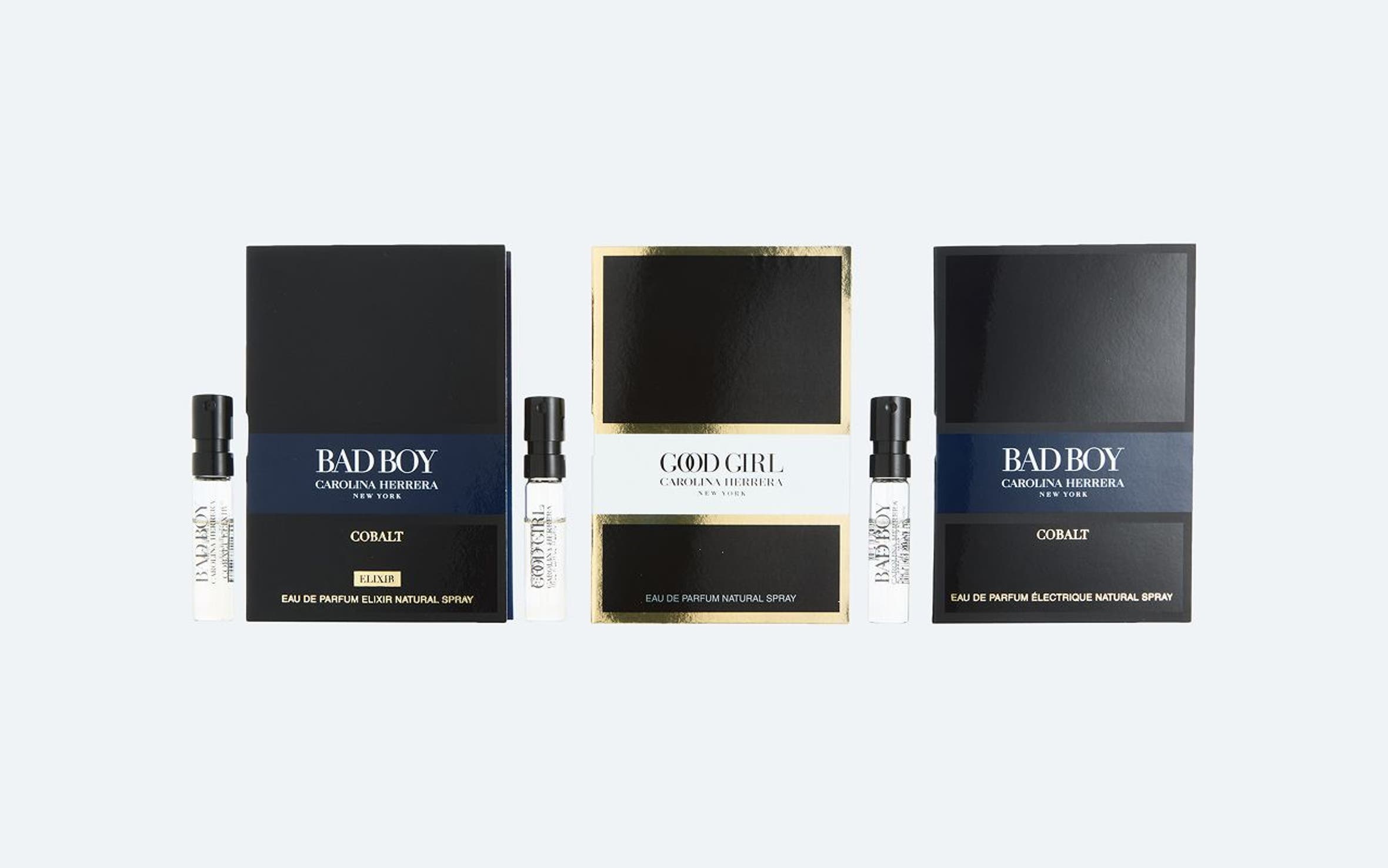 Carolina Herrera gift with purchase.
