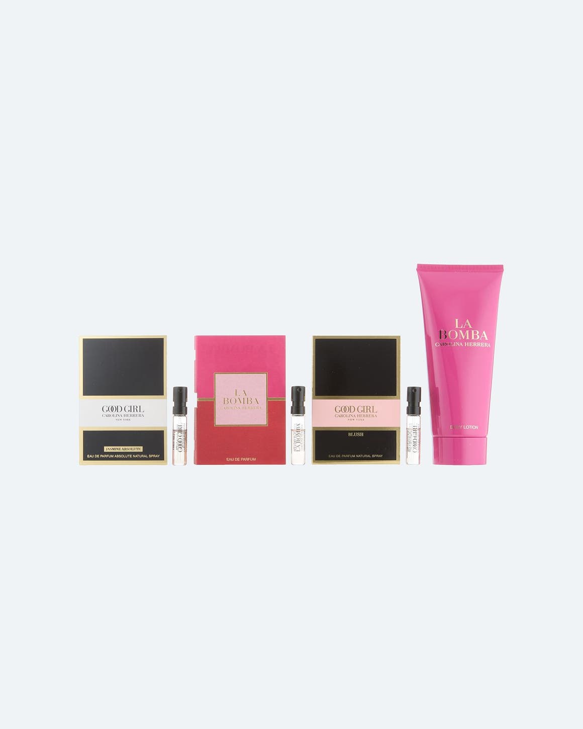 Carolina Herrera gift with purchase.