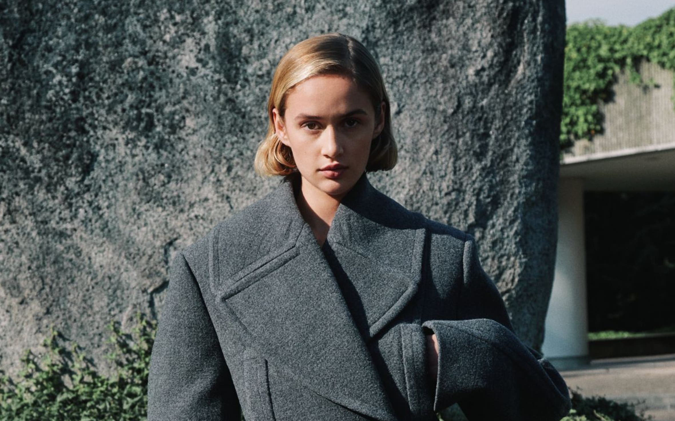 Model wearing a Givenchy look.