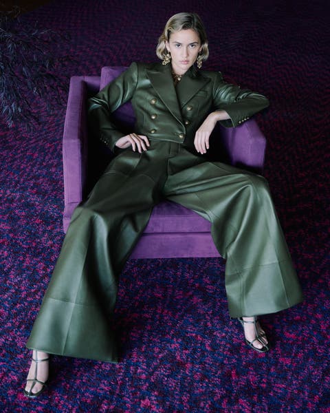 Model wearing Zimmermann.